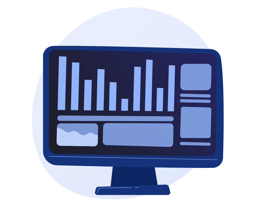 Intuitive dashboard for deep-dives and data-rich insights